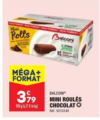 ALDI Mini Roulés Chocolat offre