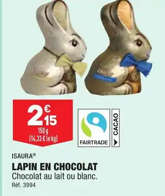 ALDI Lapin en Chocolat offre