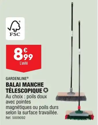 ALDI Balai Manche Télescopique offre