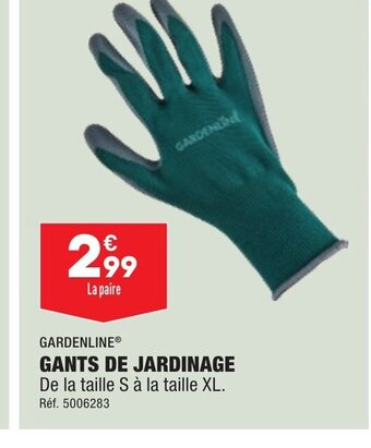 ALDI Gants de Jardinage offre