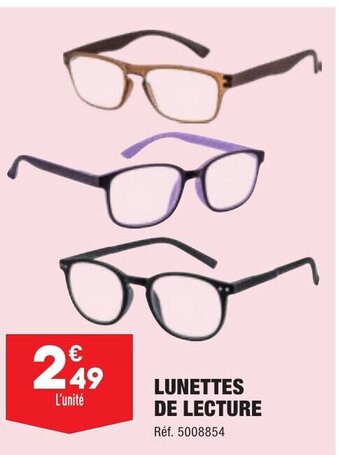 ALDI Lunettes de Lecture offre