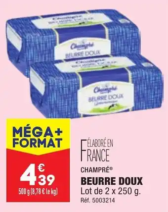 ALDI Beurre Doux offre