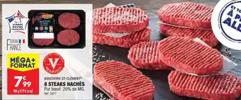 ALDI 8 Steaks Hachés offre