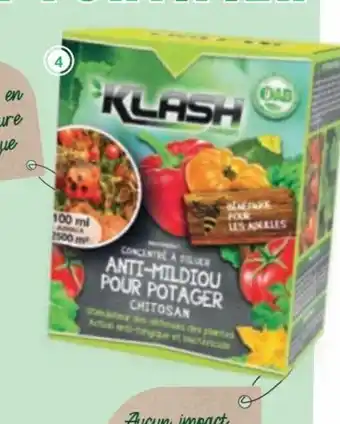 Anti-Mildiou Pour Potager Chitosan Klash