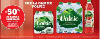 Super U Sur La Gamme Volvic offre