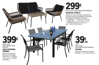 Table extensible