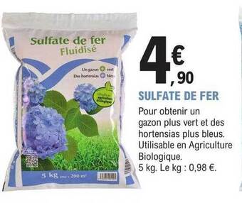 Sulfate de fer