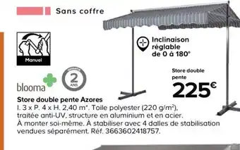 Castorama Store double pente azores offre