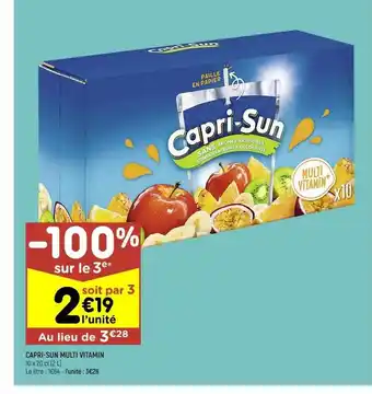 Capri-sun multi vitamin