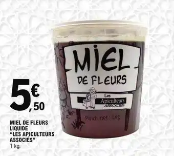 E.Leclerc Miel de fleurs liquide offre