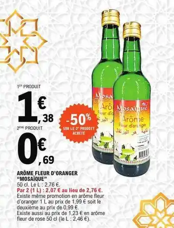 E.Leclerc Arôme fleur d'oranger offre