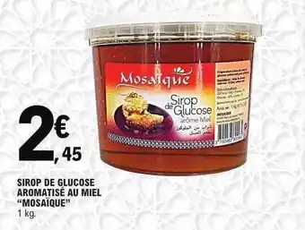 E.Leclerc Sirop de glucose aromatisé au mile offre
