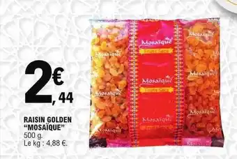 E.Leclerc Raisin golden offre