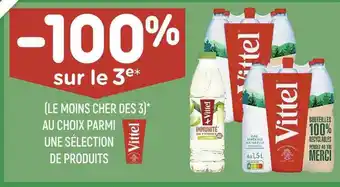 Leader Price Produits vittel offre