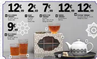 E.Leclerc Set 6 verres offre