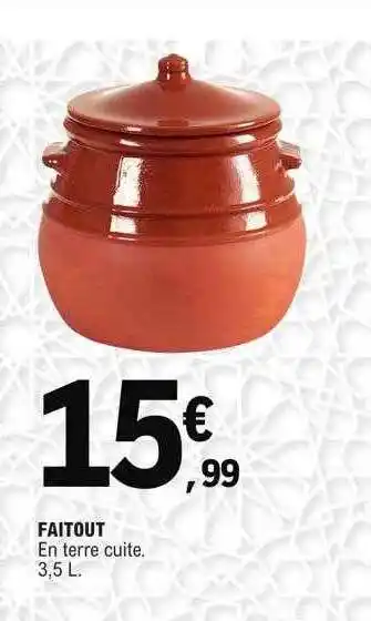 E.Leclerc Faitout offre