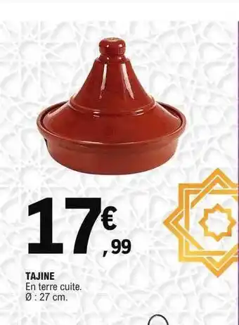 E.Leclerc Tajine offre