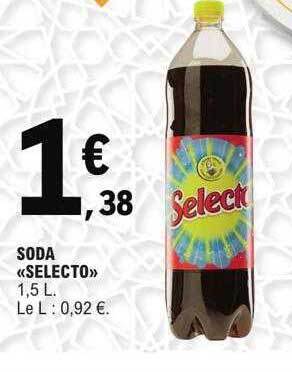 E.Leclerc Soda «selecto» offre