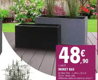 E.Leclerc Jardi Muret bas offre