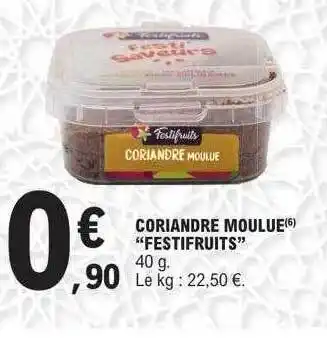 E.Leclerc Coriandre moulue offre