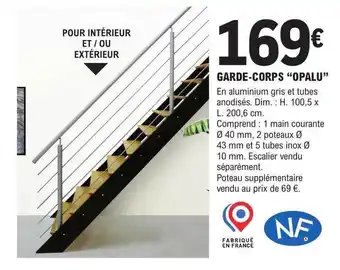 E.Leclerc Brico Garde-corps offre