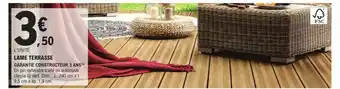 E.Leclerc Brico Lame terrasse offre