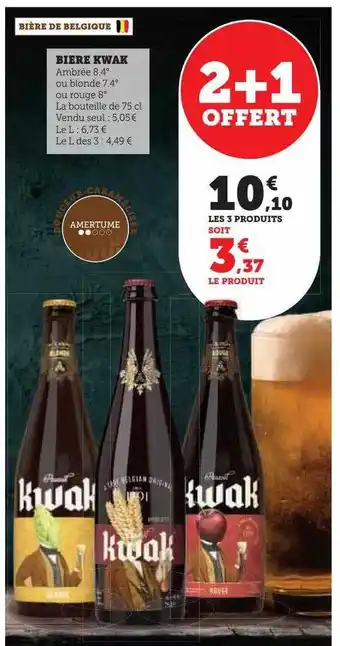 U Express Bière kwak offre