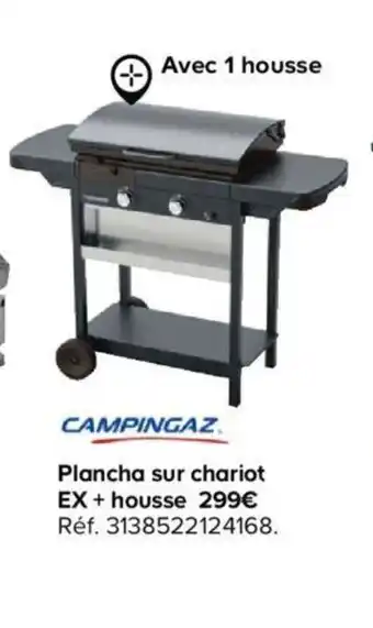 Castorama Plancha sur chariot offre