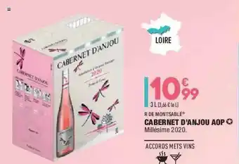ALDI R De Montsablé Cabernet D'anjou Aop offre