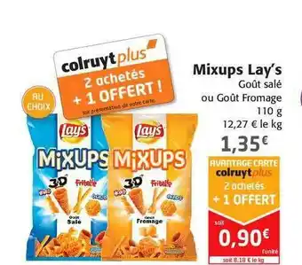 Colruyt Mixups Lay's offre