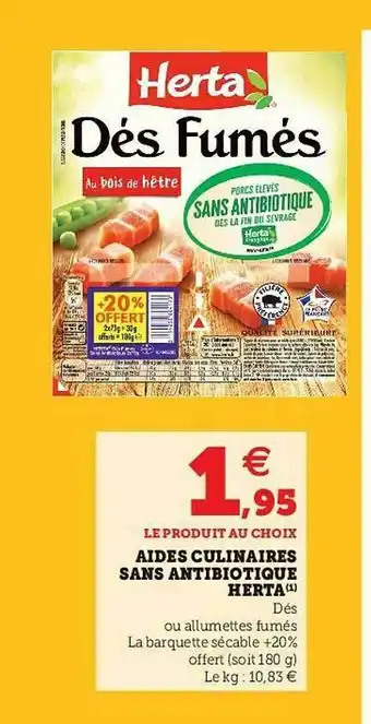 Aides Culinares Sans Antibiotique Herta