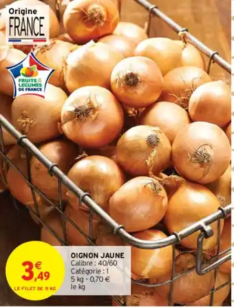 Intermarché Oignon Jaune offre