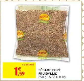 Intermarché Sèsame Dorè Fruidyllic offre