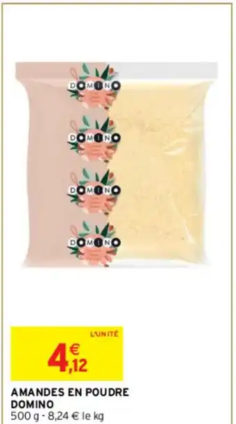 Intermarché Amandes En Poudre Domino offre