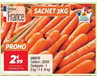 Netto Carottes offre
