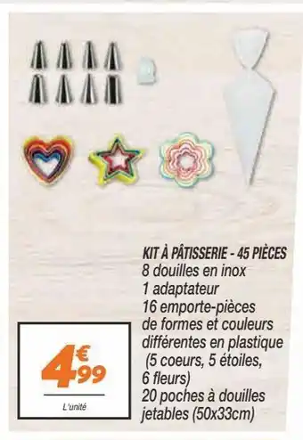 Netto Kit a pâtisserie- 45 pieces offre