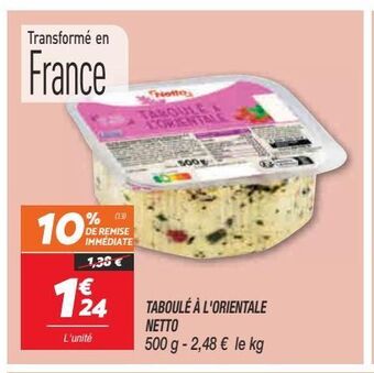 Netto Taboule a l´orientale netto offre
