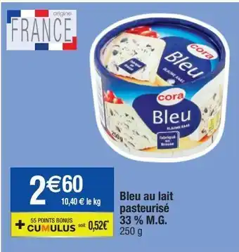 Migros Bleu au lait pasteurisé 33% m.g. offre