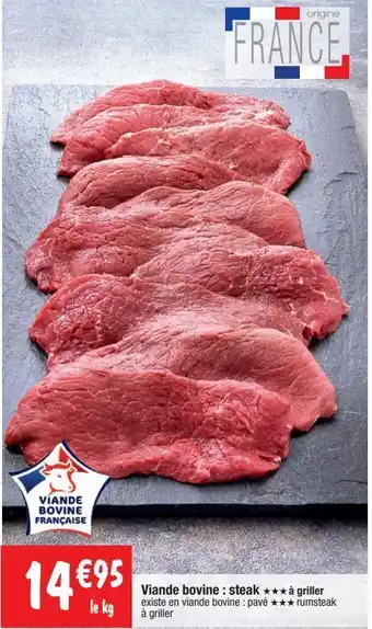 Migros Viande bovine: steak à griller offre