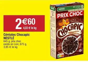 Migros Céréales chocapic nestlé offre