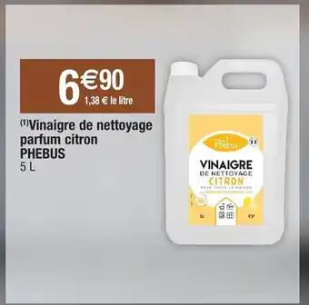 Migros Vinaigre de nettoyage parfum citron phebus offre