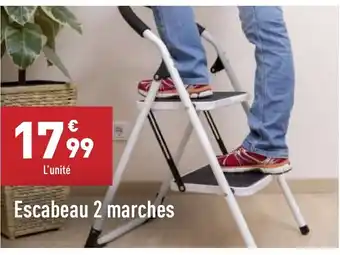 Escabeau 2 marches