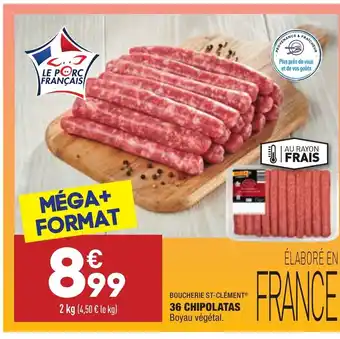 ALDI 36 Chipolatas offre