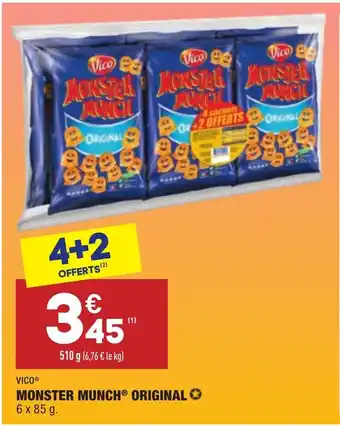 ALDI Monster munch original offre