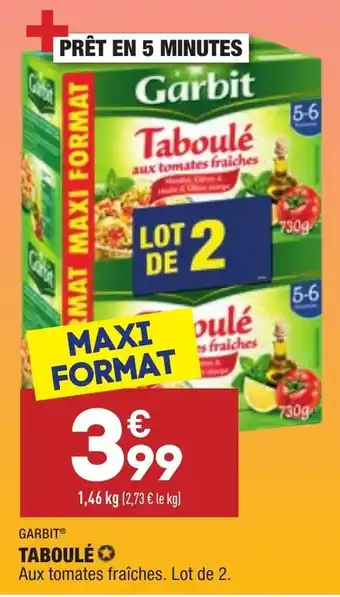 ALDI Taboulé offre