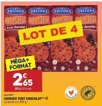ALDI Cookies tout chocolat offre