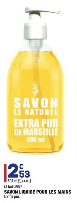 ALDI Savon liquide pour les mains offre