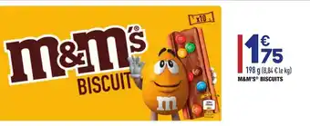 ALDI M&M's biscuits offre