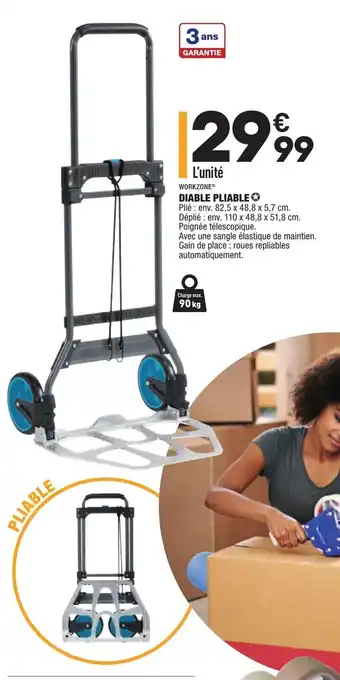 ALDI Diable pliable offre