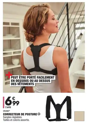 ALDI Correcteur de posture offre